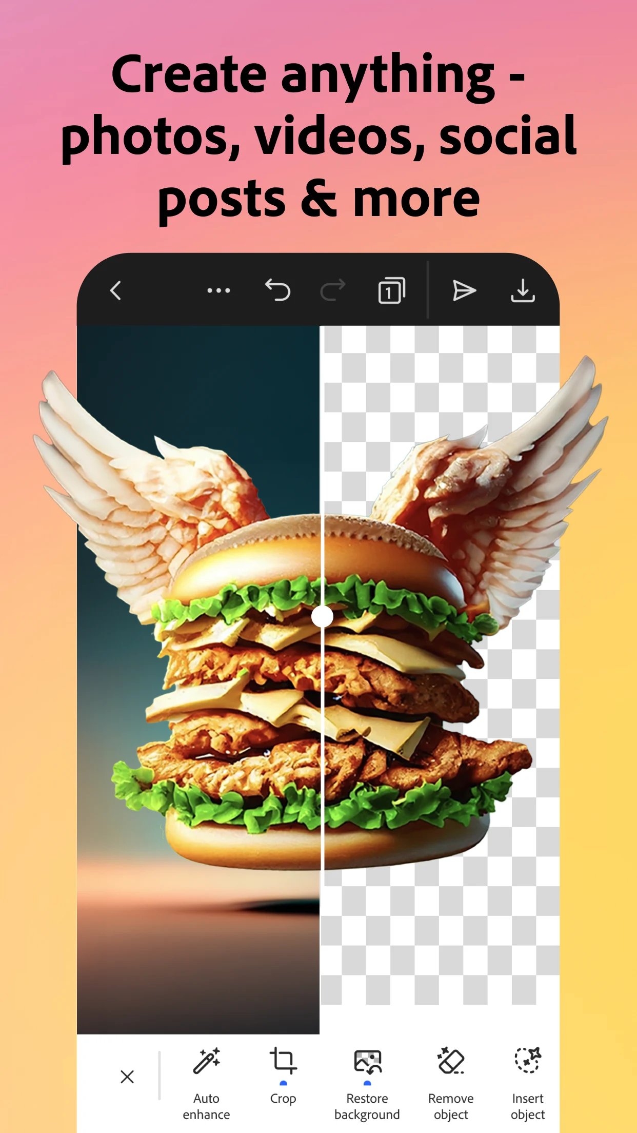 Adobe Express: AI Photo, Video screenshot